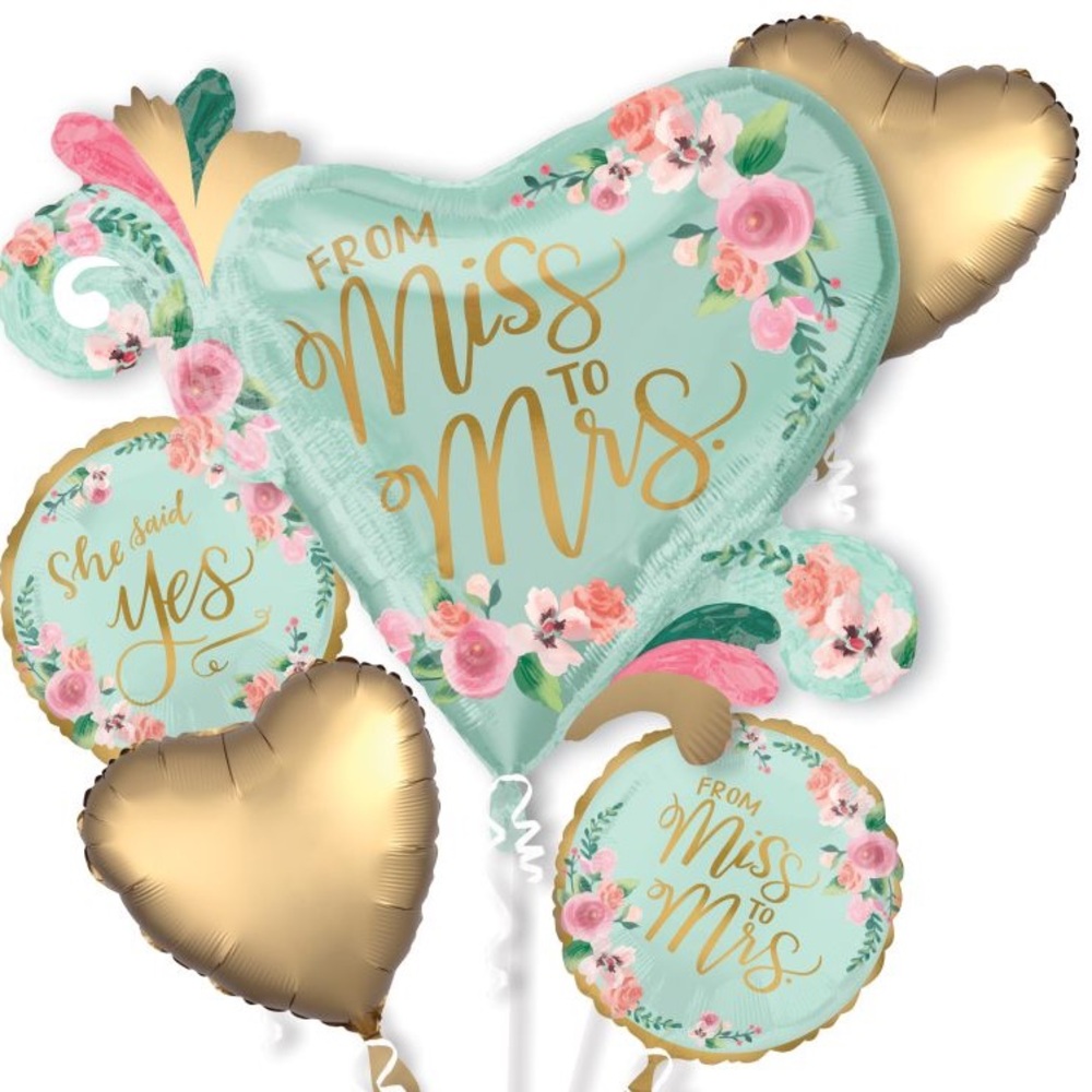 Balloon Bouquet Mint To Be
